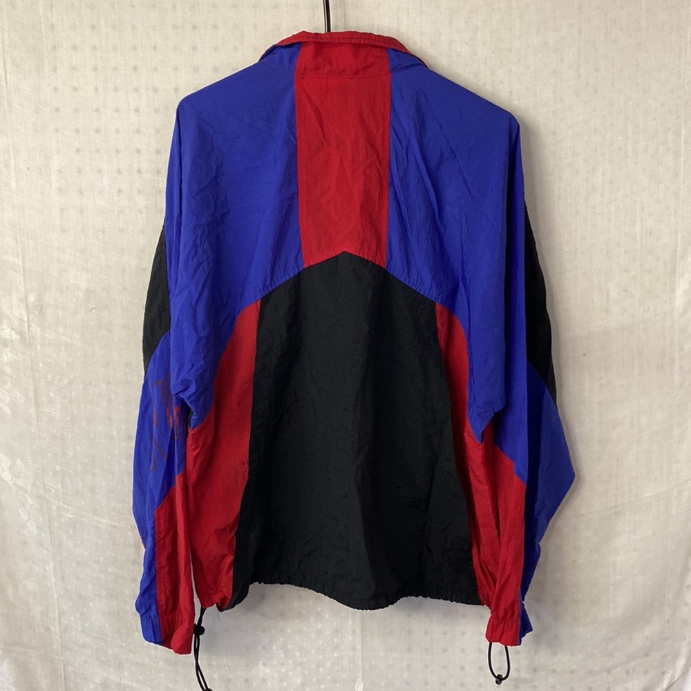 Vintage Nike Gray Tag Spellout Windbreaker Vented Size Medium - Picture 3 of 13